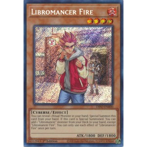 DIFO-EN000 - Libromancer Fire - Secret Rare